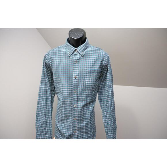 Mountain Khaki Classic Fit Plaid Camp Button Up Long Sleeve Shirt Mens Sz Large - Picture 3 of 10